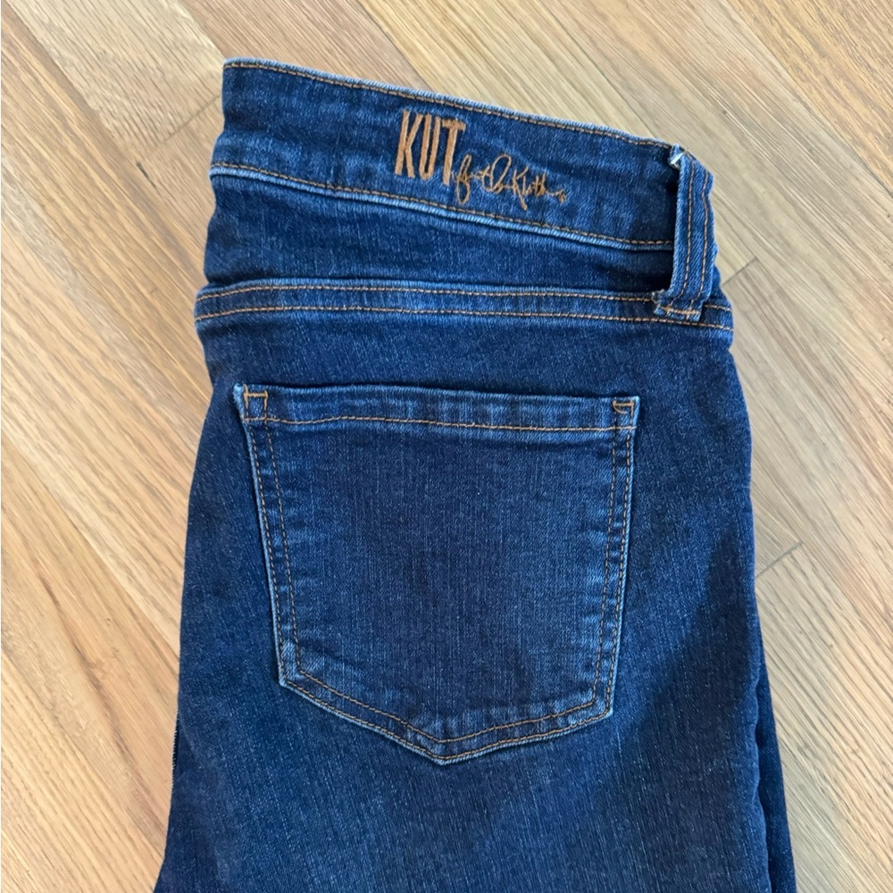 Kut from the Kloth Carlo skinny ankle jeans size 10